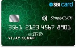 SBI SimplyCLICK Credit Card