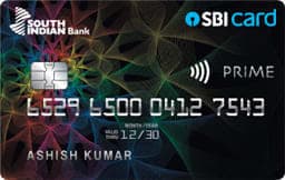 South Indian Bank SBI Card PRIME
