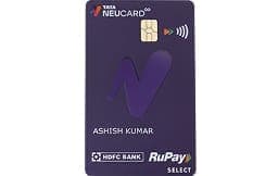 HDFC Tata Neu Infinity RuPay Credit Card