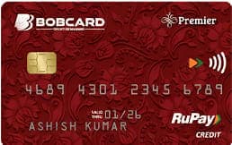 Bank of Baroda Premier RuPay Credit Card