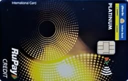 Indian Bank RuPay Platinum Credit Card