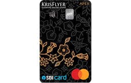 KrisFlyer SBI Card Apex