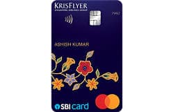 KrisFlyer SBI Credit Card