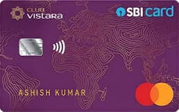 Club Vistara SBI Card