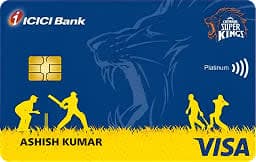 Chennai Super Kings ICICI Bank Credit Card