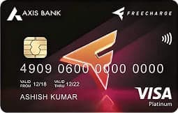 Axis Bank Freecharge Plus Credit Card