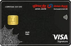 Union Bank of India VISA Signature Credit Card