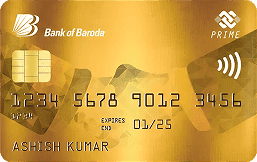 Bank of Baroda (BOBCARD) PRIME Credit Card