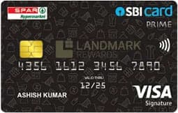 SPAR SBI Card PRIME
